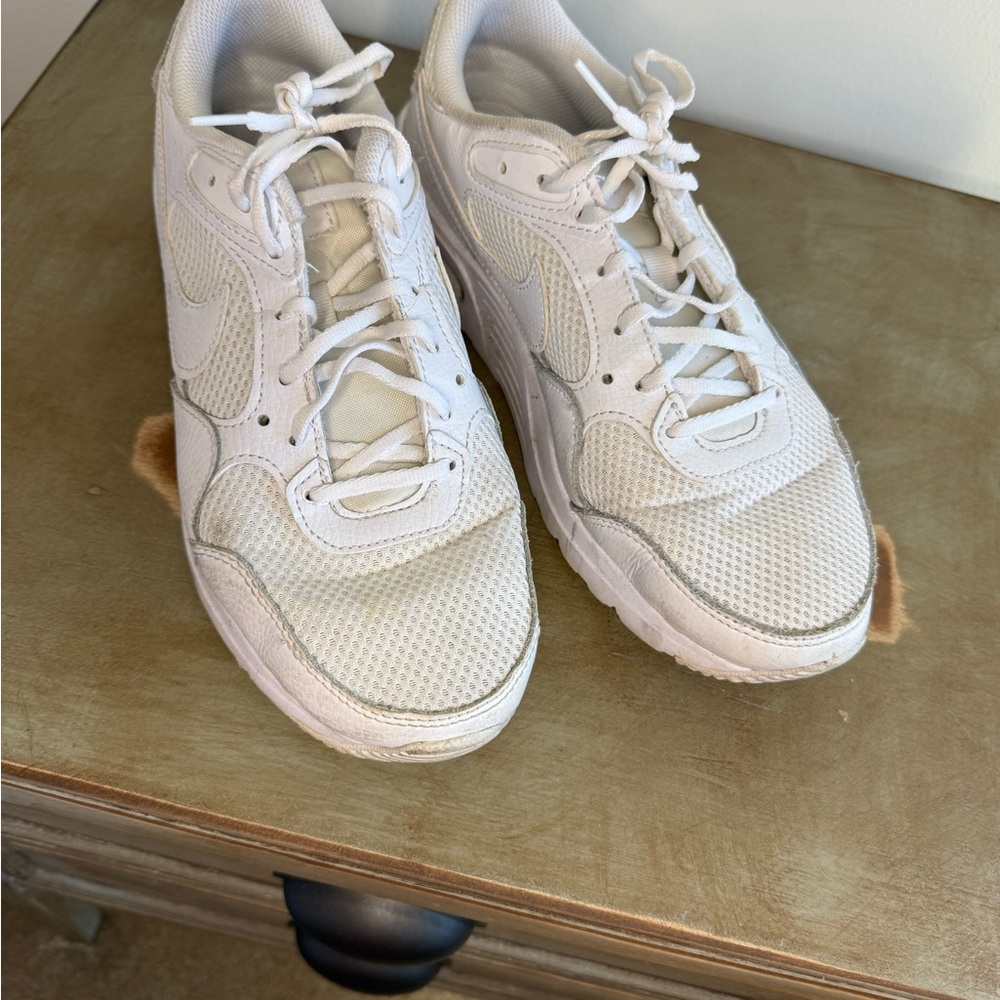 White Athletic Sneakers Nike